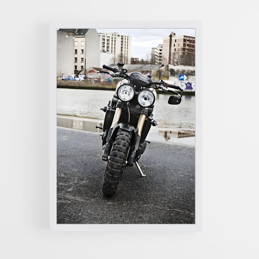 Poster Speed triple éclatant – affiche Triumph (vue 3)